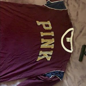 Long sleeves pink shirt